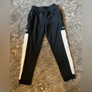 EUC Therma-FIT Elite Black/White Basketball Pants Large